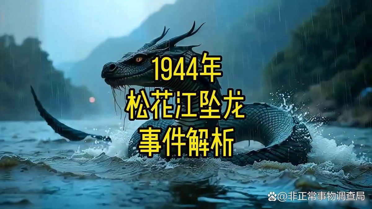 松花江墜龍事件是真的嗎（撿史官松花江墜龍的真相江內到底是什么物種獵奇頑童）