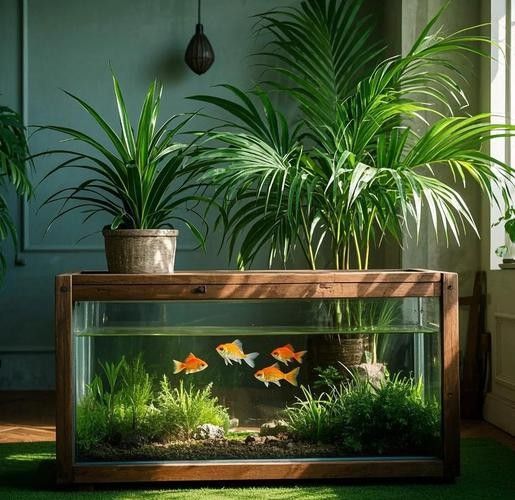 有哪些植物可以放在混養缸里（混養缸中適合放在混養缸中的植物：燈心草金魚藻金魚藻）