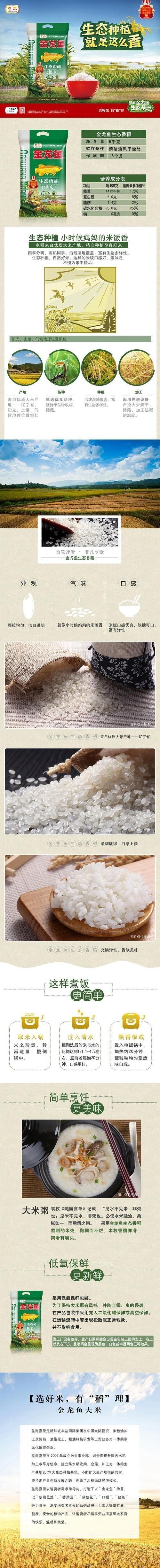金龍魚生態香稻粳米的價格是多少（金龍魚生態香稻粳米價格每斤20元至30元人民幣） 金龍魚生態香稻粳米的價格是多少（金龍魚生態香稻粳米價格每斤20元至30元人民幣） 龍魚百科 第1張