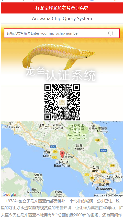 金龍魚芯片查詢:金龍魚芯片查詢網站