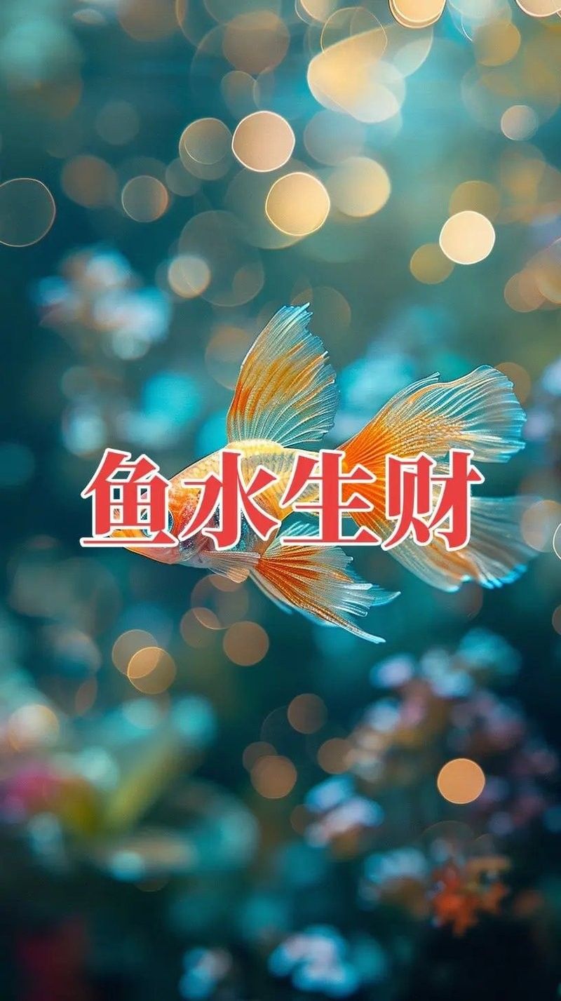 魚水生財動態壁紙