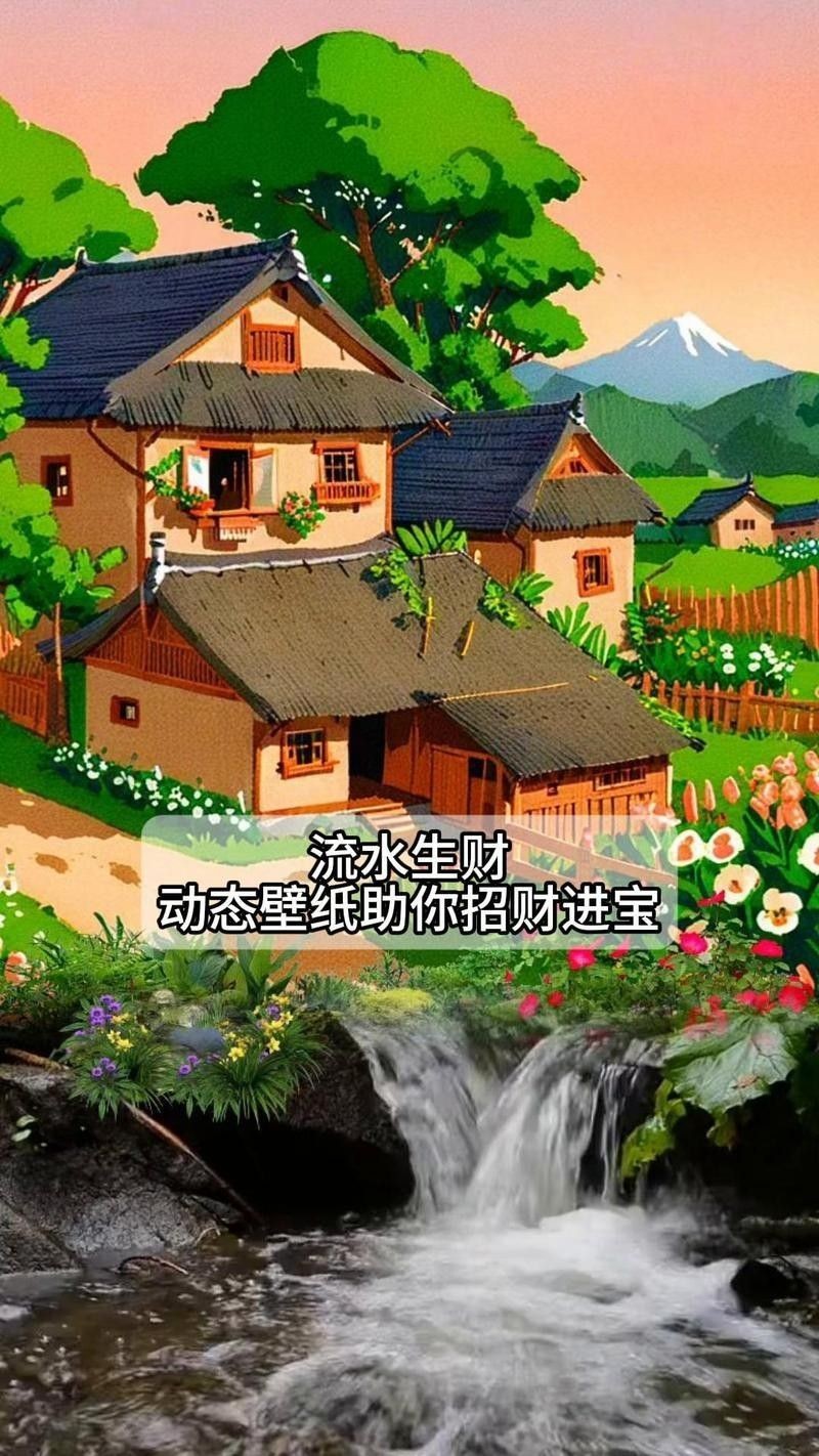 魚水生財動態壁紙
