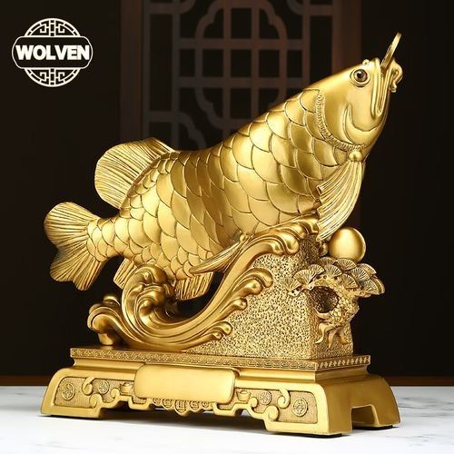 推薦幾款金屬聚財龍魚擺件（金屬聚財金龍魚擺件）