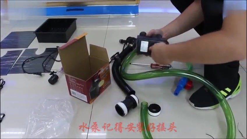 如何自己安裝龍魚缸？（老農談三農下過濾魚缸安裝教程）