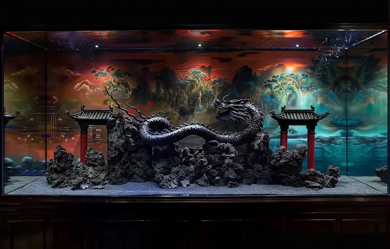 龍魚缸的最佳尺寸圖（龍魚缸最佳尺寸）