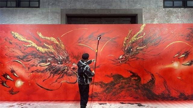 紅龍圖騰在藝術(shù)中的表現(xiàn)（探討紅龍圖騰在藝術(shù)中的表現(xiàn)形式） 紅龍圖騰在藝術(shù)中的表現(xiàn)（探討紅龍圖騰在藝術(shù)中的表現(xiàn)形式） 龍魚百科 第6張