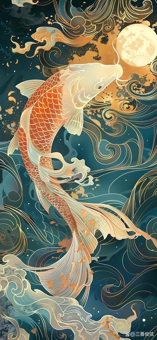 哪里可以找到中國(guó)風(fēng)龍魚(yú)插畫(huà)（中國(guó)風(fēng)龍魚(yú)插畫(huà)可以通過(guò)以下幾種途徑獲取更多定制化資源）