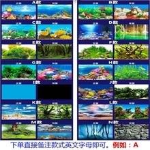 龍魚缸背景畫如何安裝