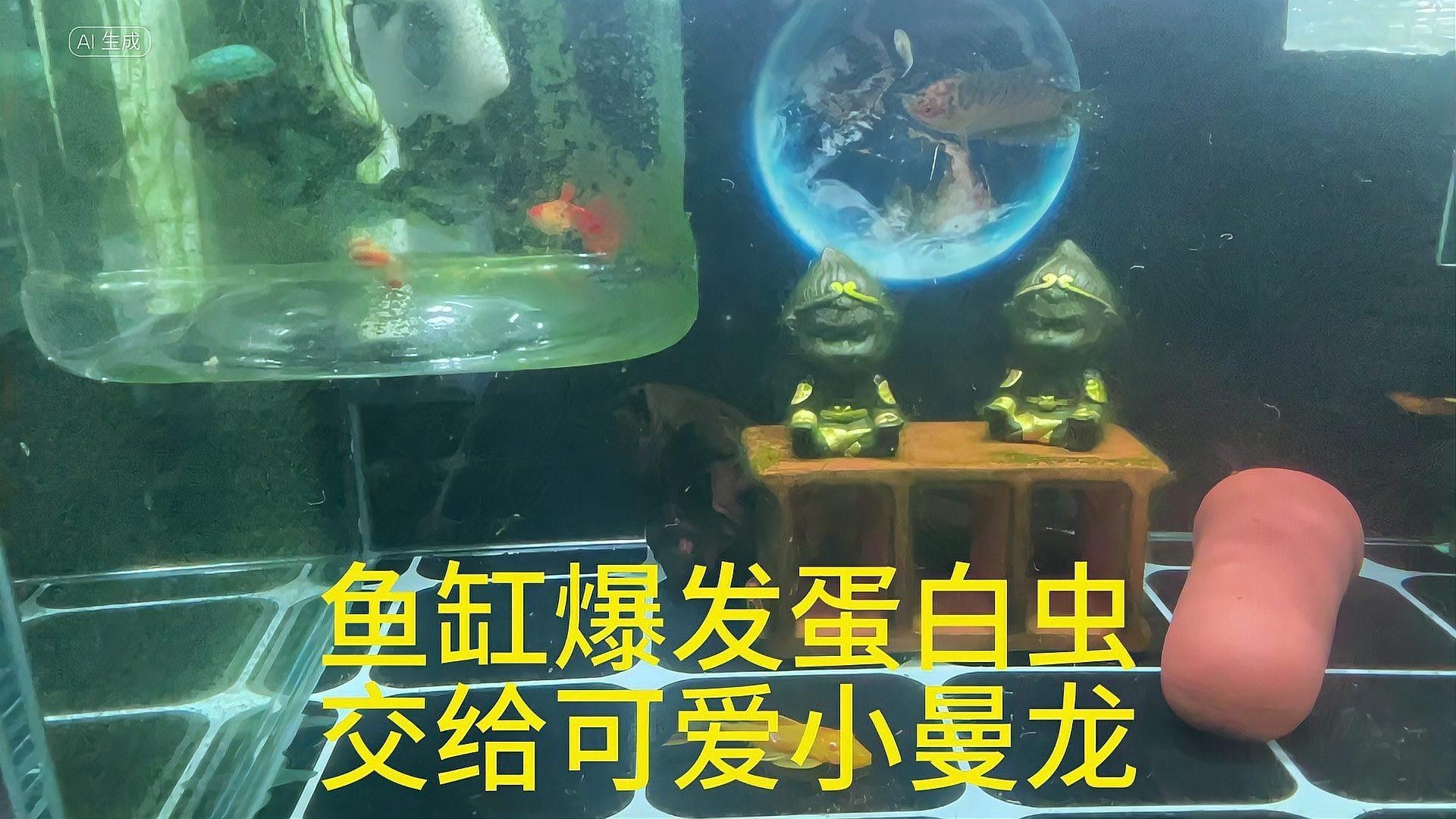 如何預防曼龍魚缸中的蛋白蟲（曼龍魚缸中的蛋白蟲問題是一個常見的水族箱養護挑戰） 如何預防曼龍魚缸中的蛋白蟲（曼龍魚缸中的蛋白蟲問題是一個常見的水族箱養護挑戰） 龍魚百科 第9張