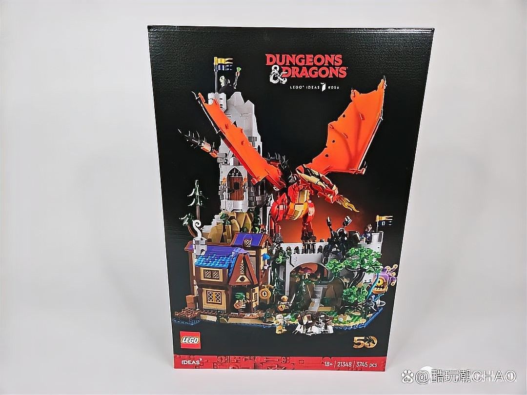 紅龍配色在時尚界有哪些應用（樂高與《龍與地下城》聯名的紅龍傳說套裝21348龍與地下城）