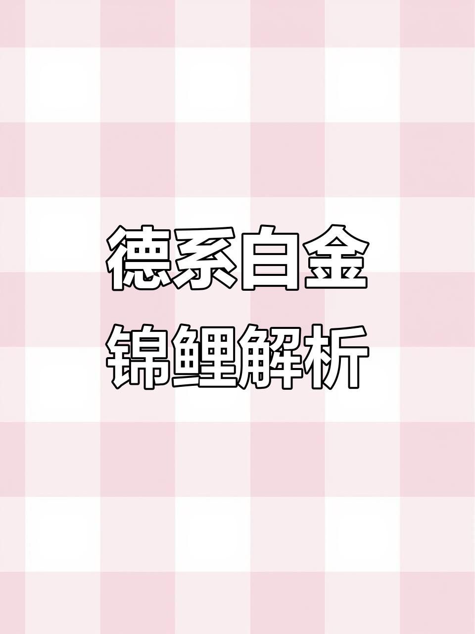 德系白寫錦鯉（德系白寫錦鯉的寓意）