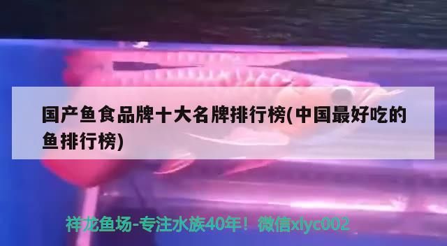 國產魚食品牌十大名牌排行榜(中國最好吃的魚排行榜)