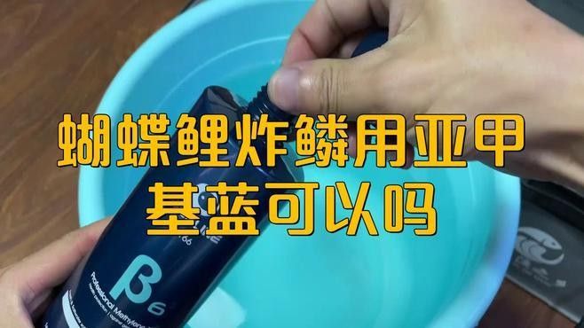 亞甲基藍對炸鱗有效嗎