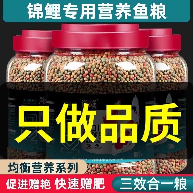 增色飼料對魚好不好