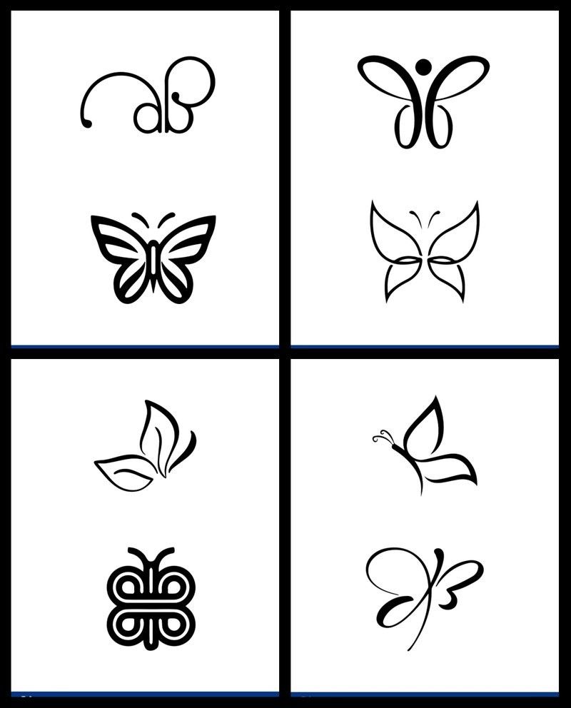 蝴蝶品牌logo設(shè)計賞析（|蝴蝶logo設(shè)計賞析巴巴筆記）