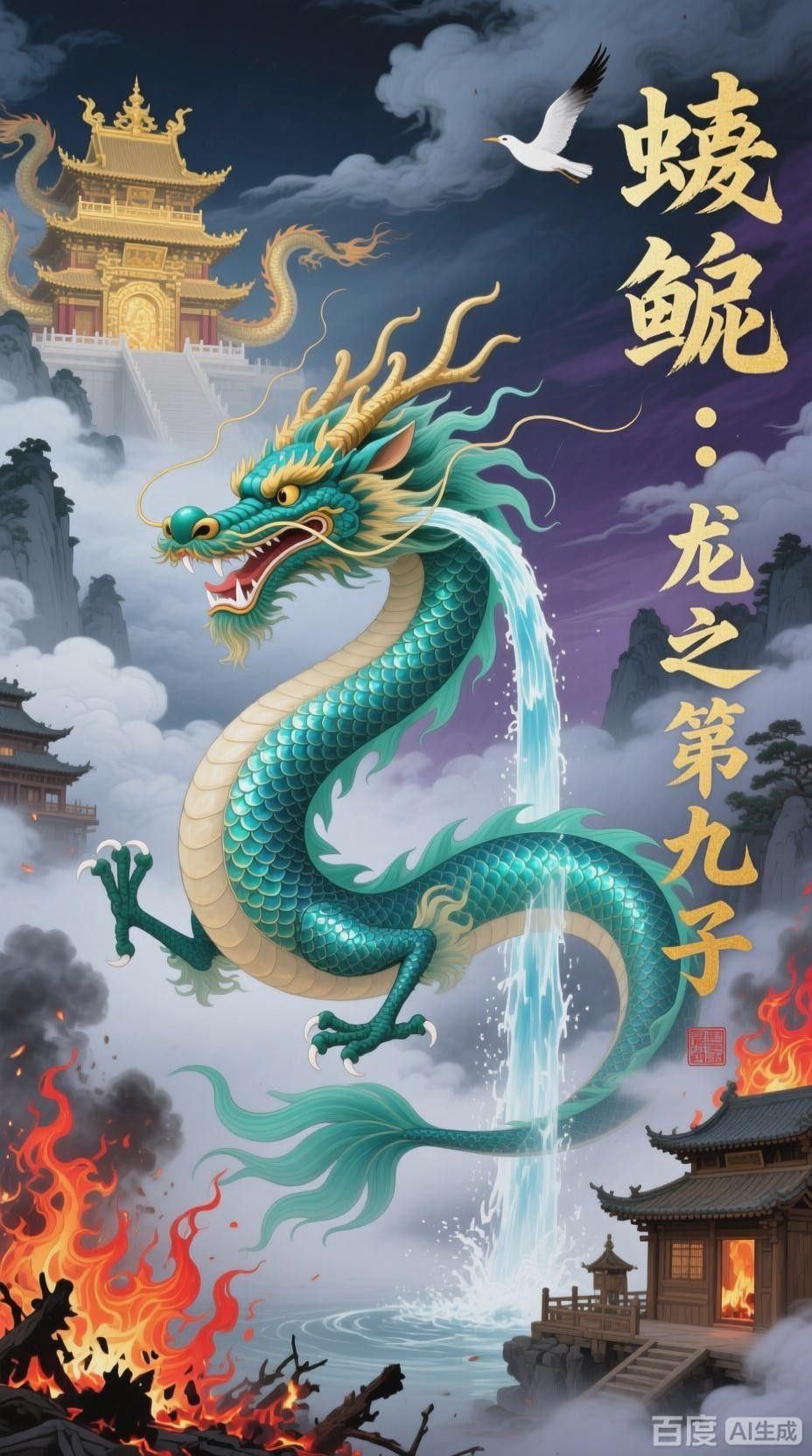 龍生九子之螭吻的傳說，龍和魚生的兒子有哪些性格特點龍和魚生的兒子性格特點