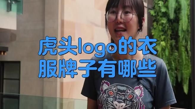 老虎logo品牌衣服