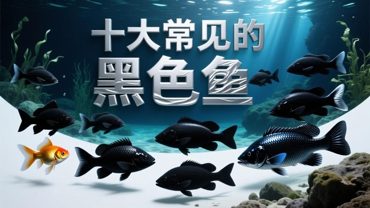 十大常見黑色魚排名威海藝界領(lǐng)航姐黑色觀賞魚排名，十大常見的黑色魚類