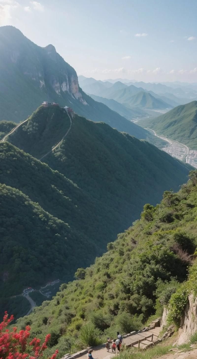 安徽九龍山風景區集自然風光和人文景觀于一體的旅游勝地，安徽九龍山風景區