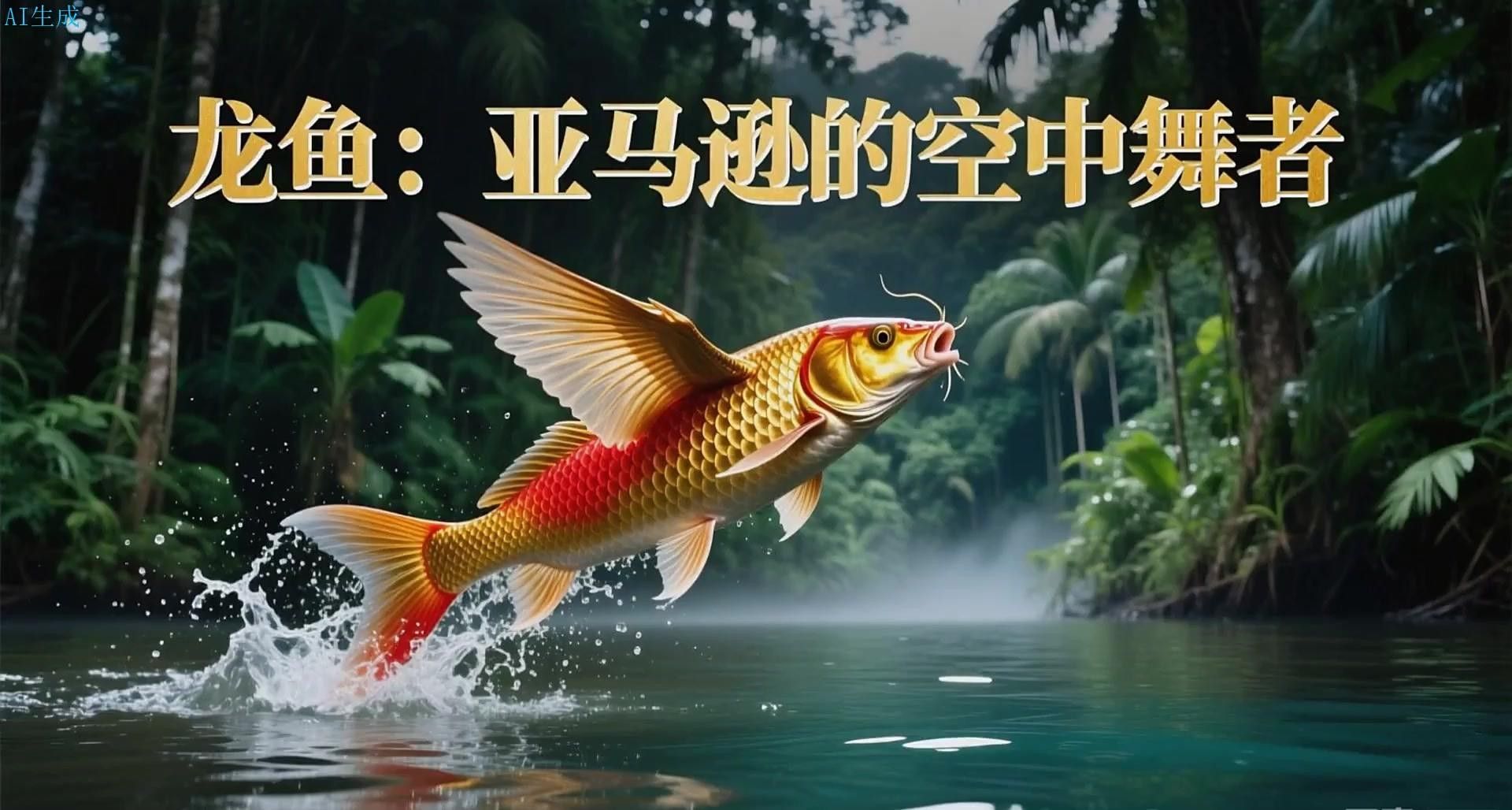 關于亞馬遜河金龍魚的相關視頻資源，亞馬遜河金龍魚的捕食技巧