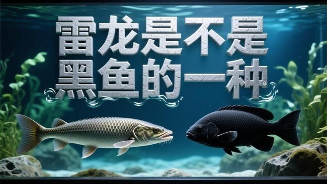 雷龍魚是黑魚嗎？（雷龍魚和黑魚是一種魚嗎）