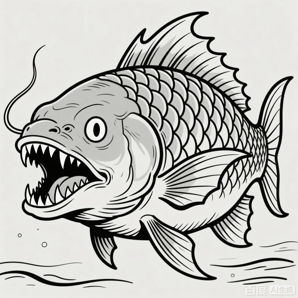 如何用簡筆畫表現龍魚的威猛外形？（如何用簡筆畫表現龍魚的威猛外形）