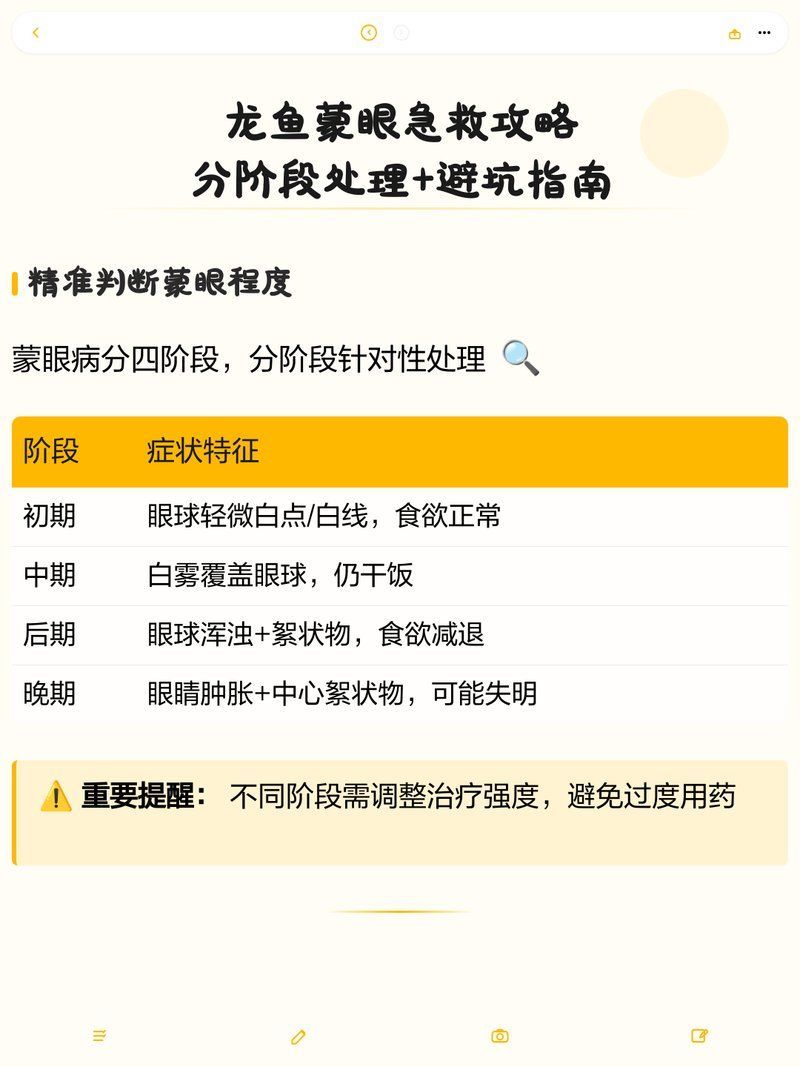 如何判斷龍魚眼睛白霧是由哪種病因引起的？（古人打工記）