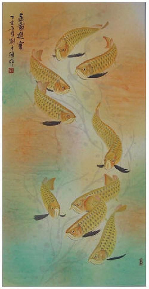 給我推薦一些國畫工筆金龍魚的畫家（畫工筆金龍魚的畫家）