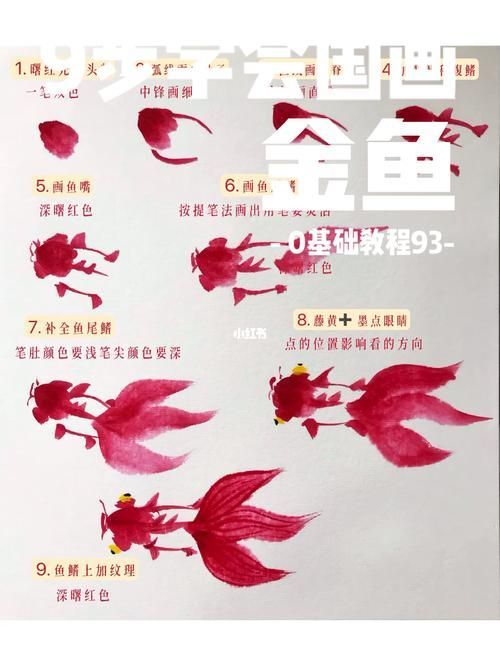 有沒有國畫金魚的視頻教程