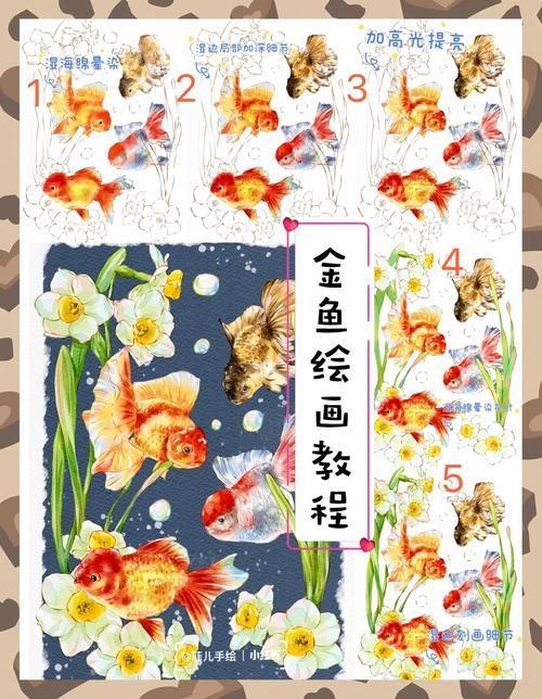 有沒有國畫金魚的視頻教程