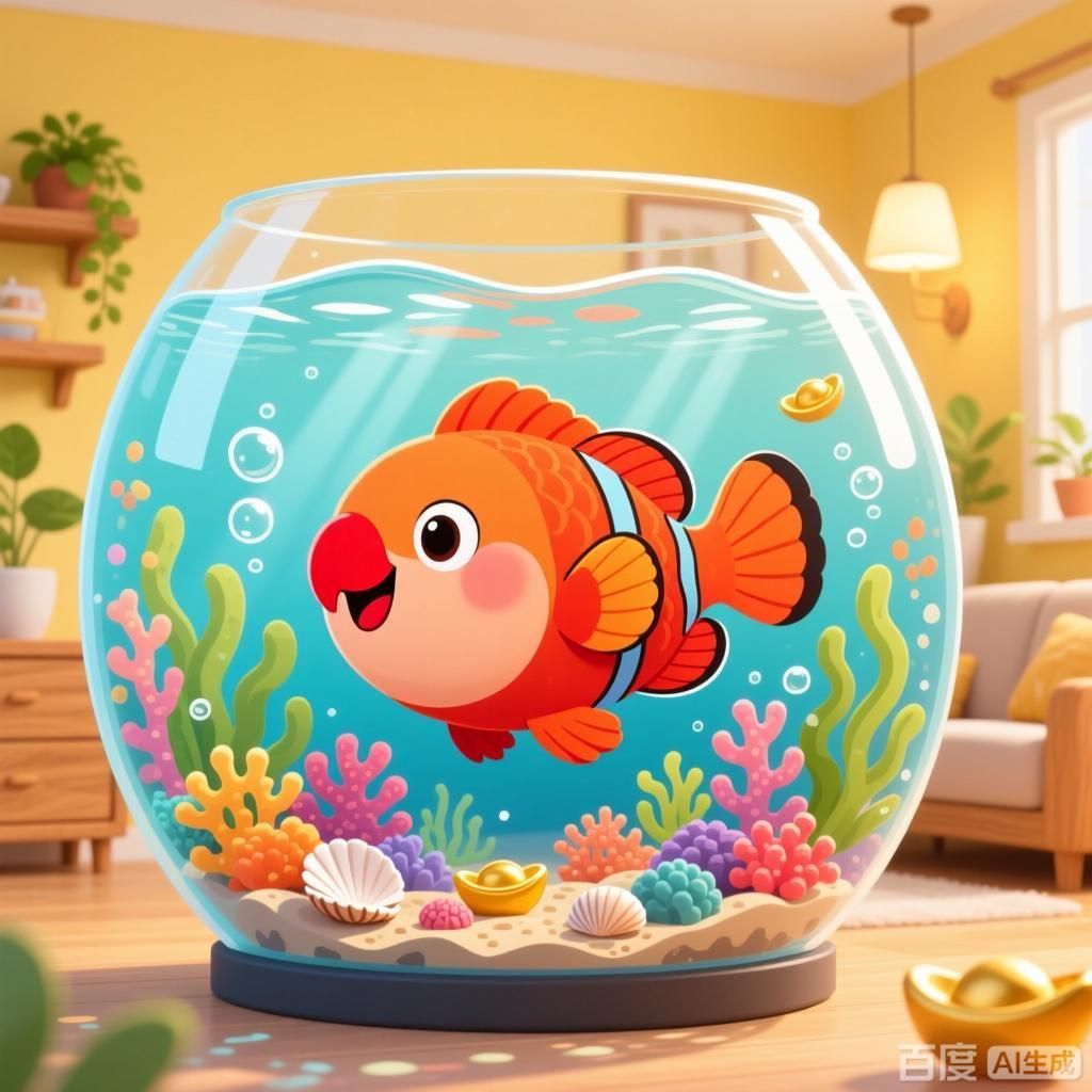 詳解幾種好養又聚財的魚（幾種好養又聚財的魚類，搭配中式造景，風格清新治愈）