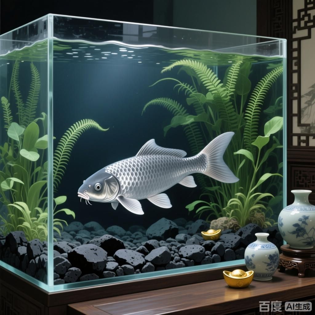詳解幾種好養又聚財的魚（幾種好養又聚財的魚類，搭配中式造景，風格清新治愈）