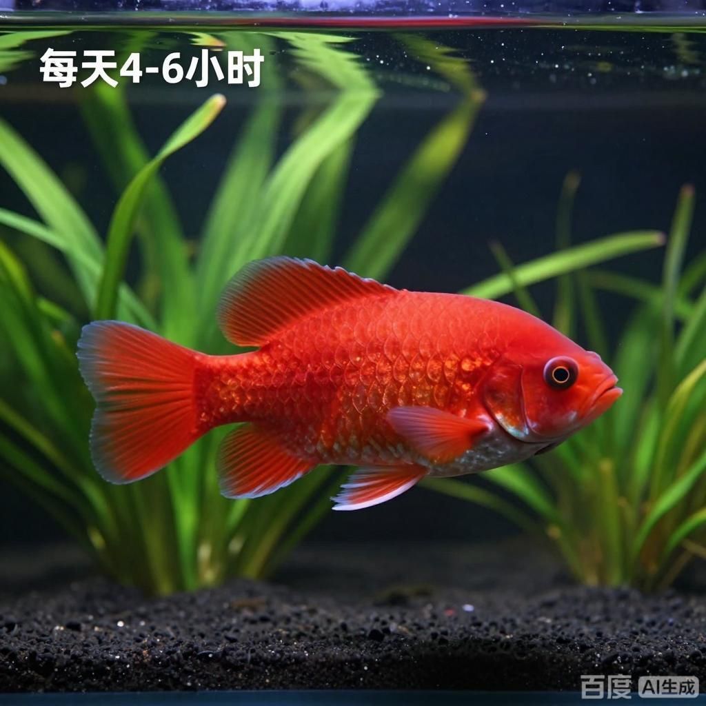 紅龍魚的最佳光照時間，如何判斷紅龍魚是否受到過多光照