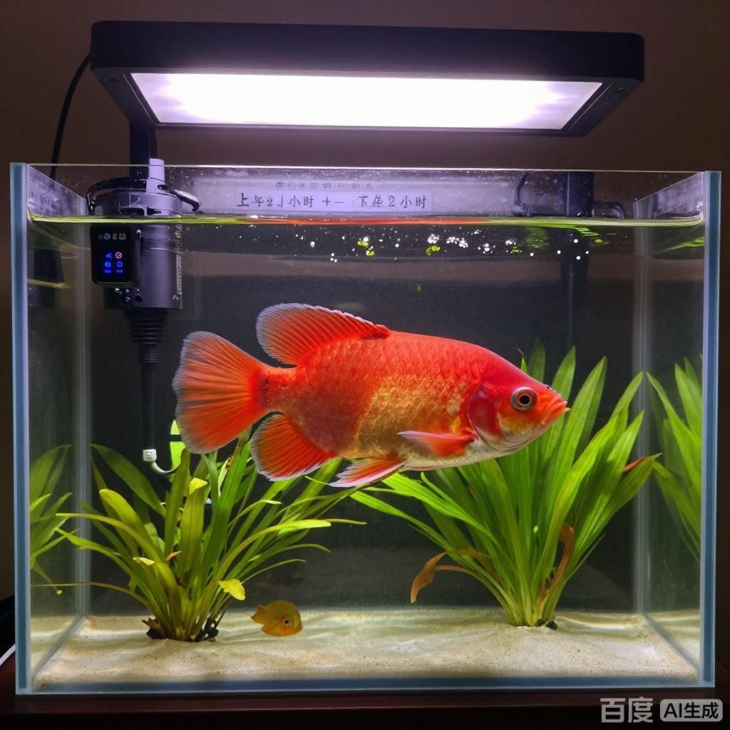 紅龍魚的最佳光照時間，如何判斷紅龍魚是否受到過多光照