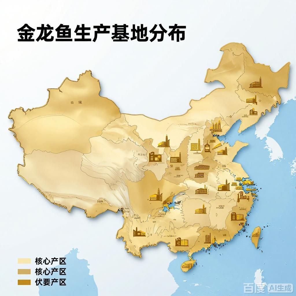金龍魚(yú)生產(chǎn)基地的分布情況，金龍魚(yú)生產(chǎn)基地分布情況