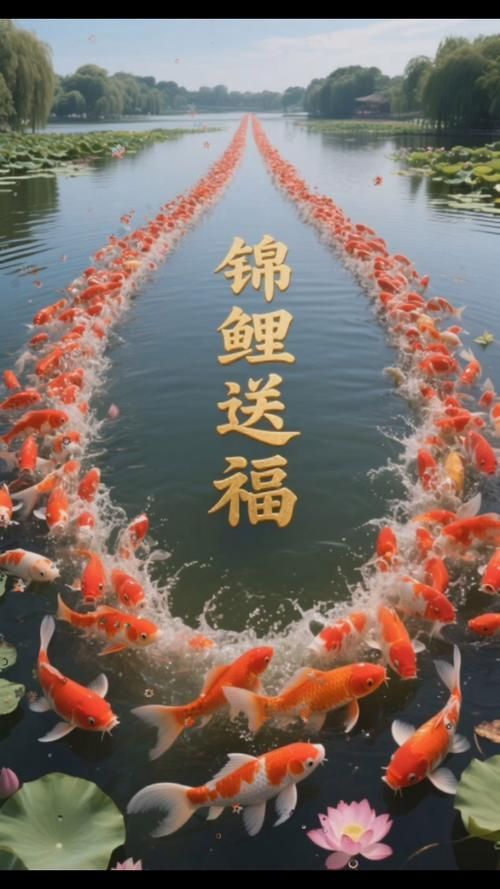 紅金龍魚壁紙有哪些款式，紅金龍魚壁紙