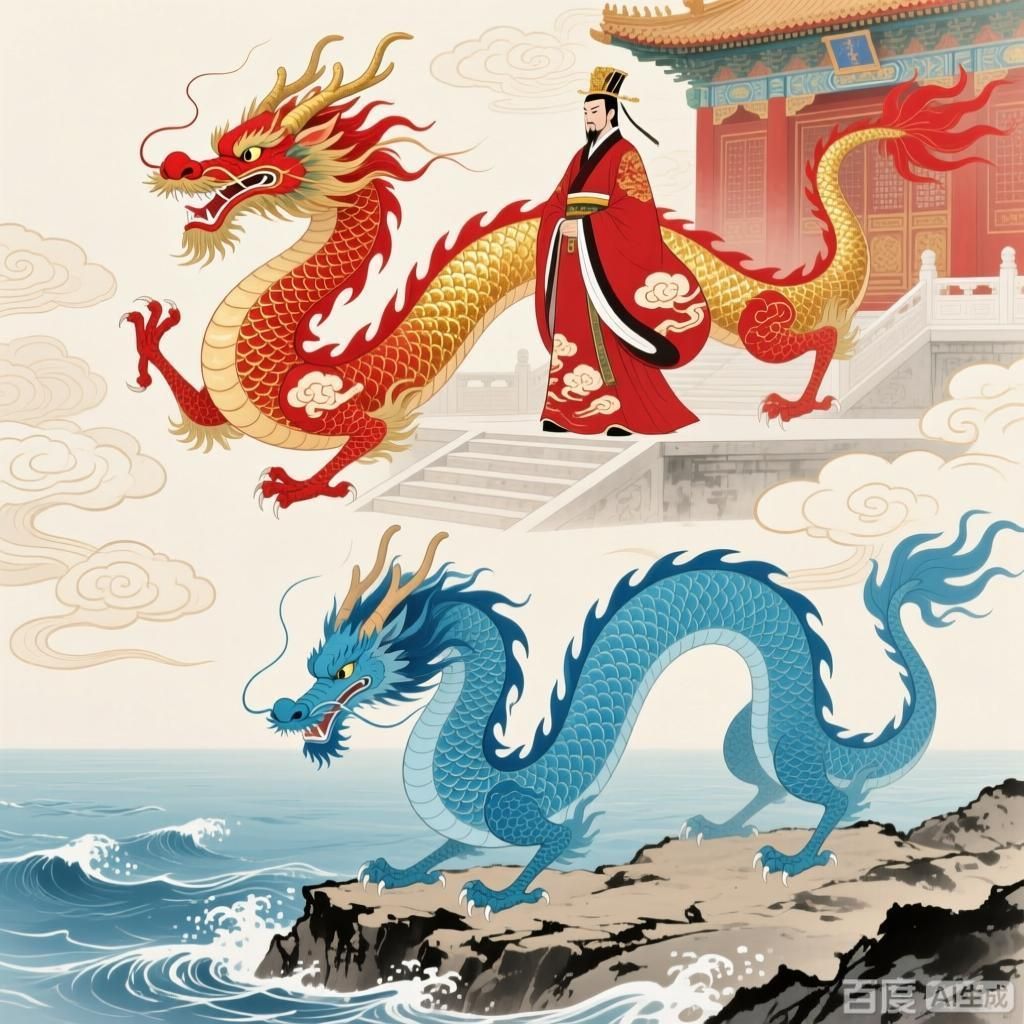 詳細解釋中式紅龍和藍龍的區(qū)別，中式紅龍和藍龍哪個更珍貴,中式紅龍和藍龍的文化寓意有何不同