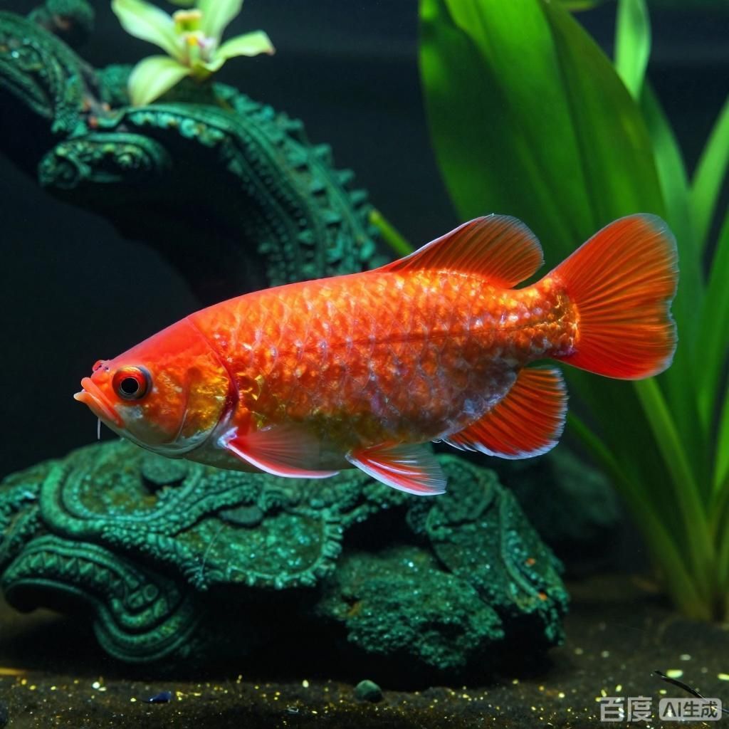 橘紅龍魚的發色過程是怎樣的，如何判斷橘紅龍魚是否開始發色