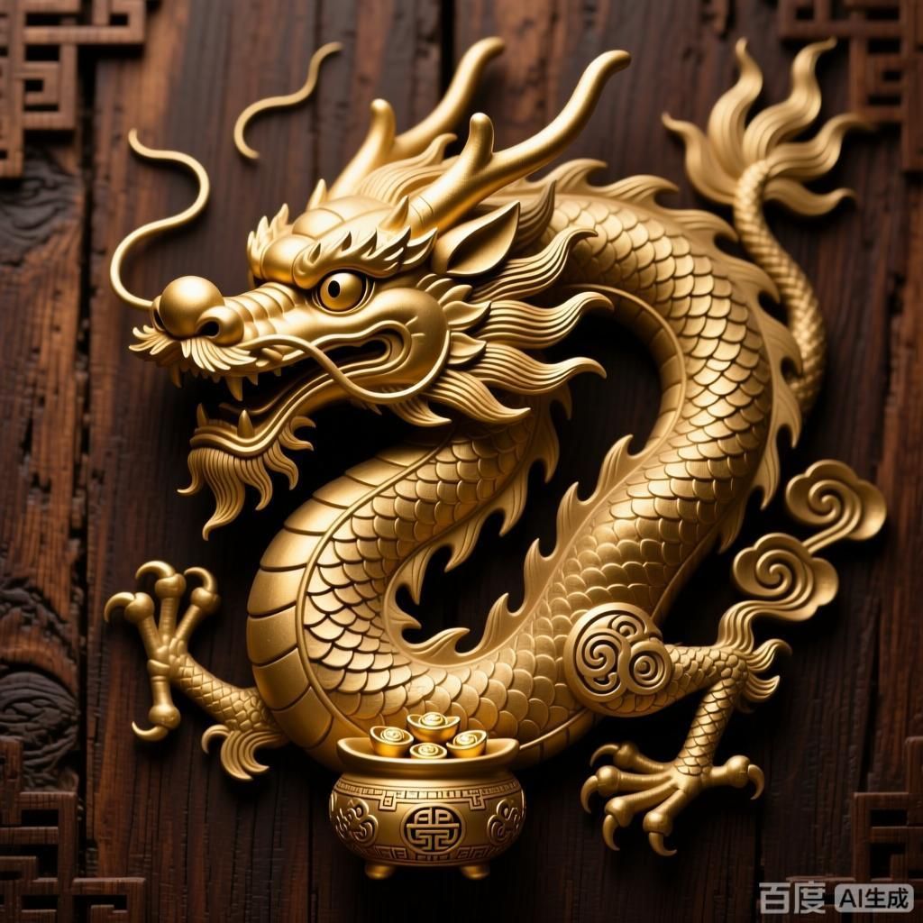 如何制作一張招財(cái)金龍頭像，一張招財(cái)金龍頭像是一個(gè)充滿傳統(tǒng)意義和象征意義和象征意義的手工藝品
