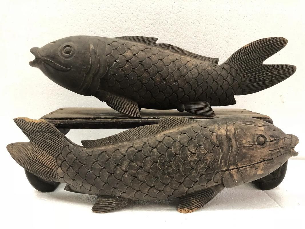 有哪些著名的木雕魚藝術家作品，《中國十大經(jīng)典木雕魚作品清單》收藏地、工藝特點