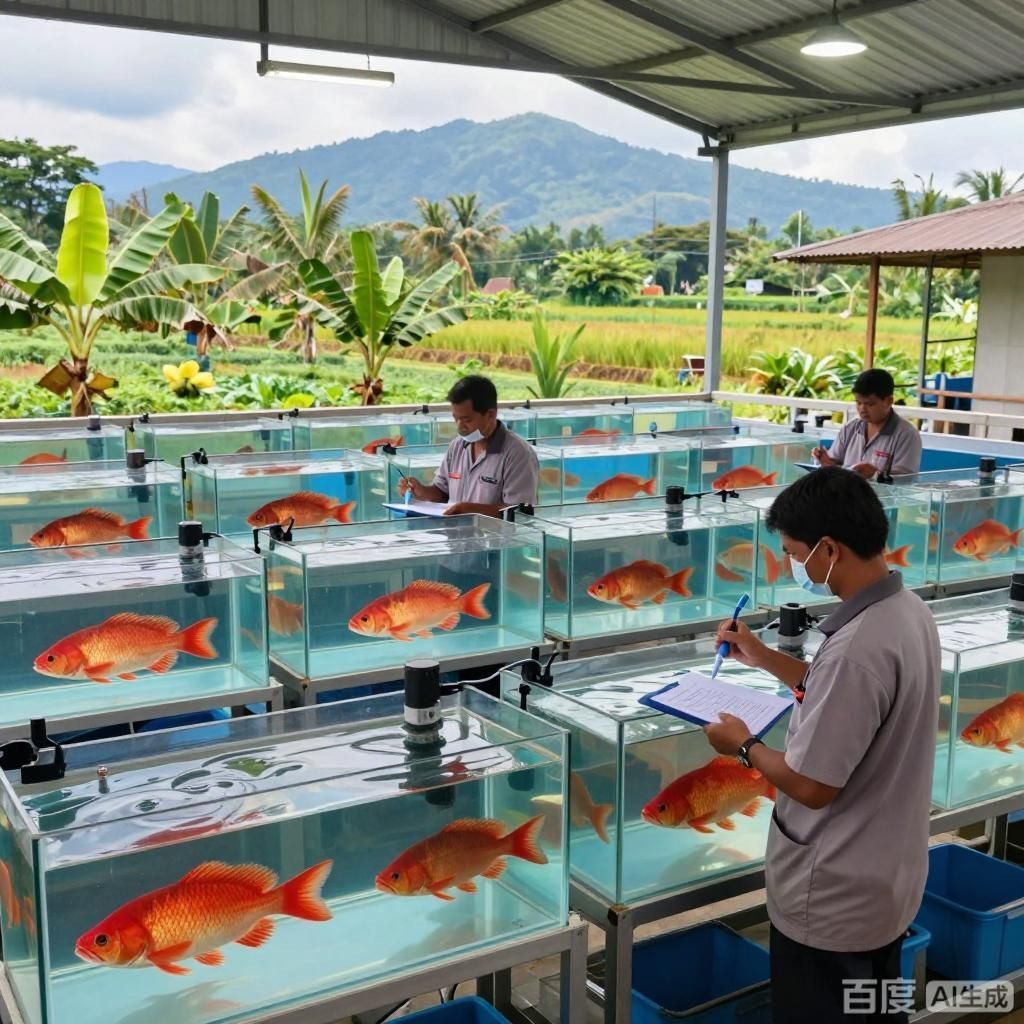 印尼紅龍魚的主要養(yǎng)殖地區(qū)有哪些，印尼紅龍魚養(yǎng)殖場(chǎng)景