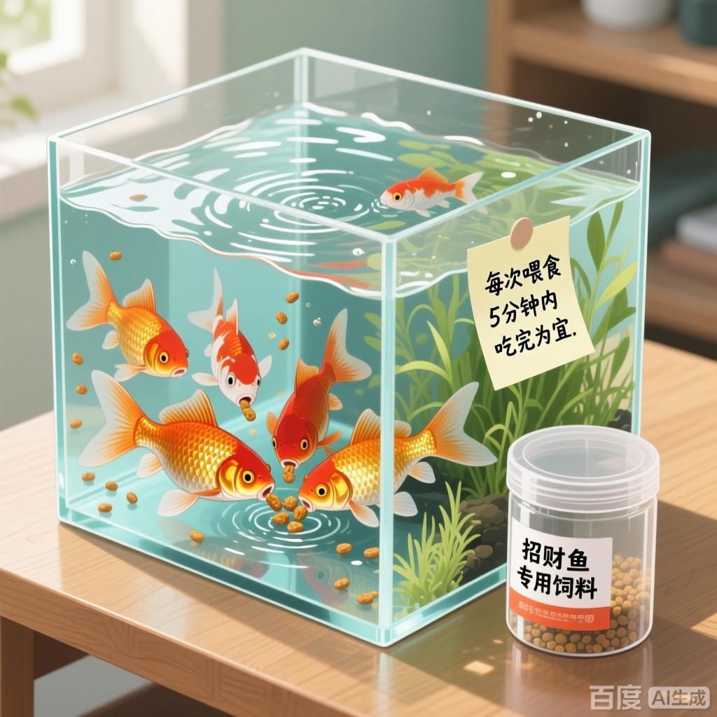 招財(cái)魚多久喂一次，招財(cái)魚喂食的注意事項(xiàng)