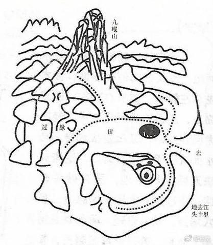 龍回頭頭朝向?qū)φ毡恚L(fēng)水學(xué)中的“龍回頭”
