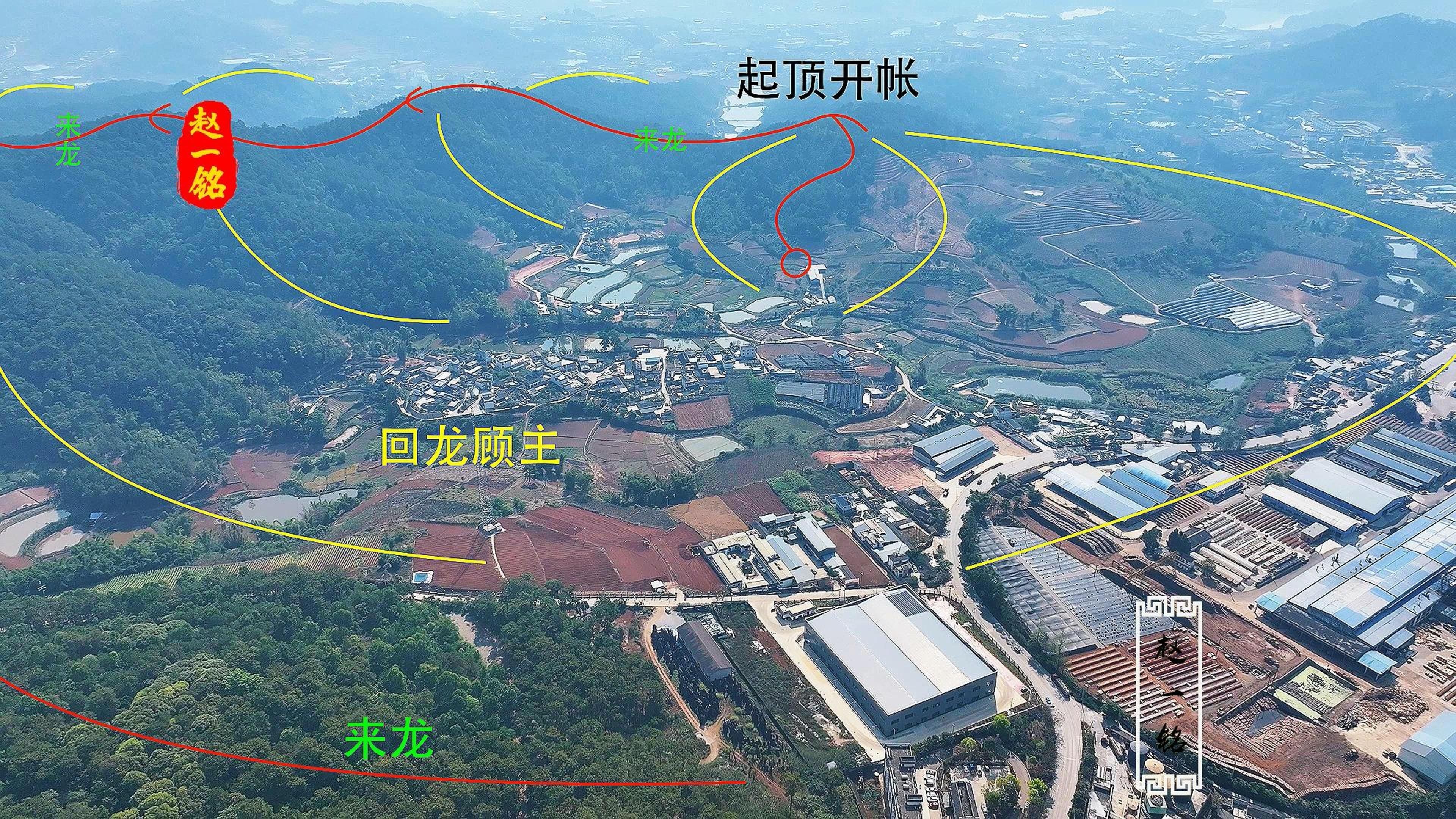 龍回頭頭朝向?qū)φ毡恚L(fēng)水學(xué)中的“龍回頭”