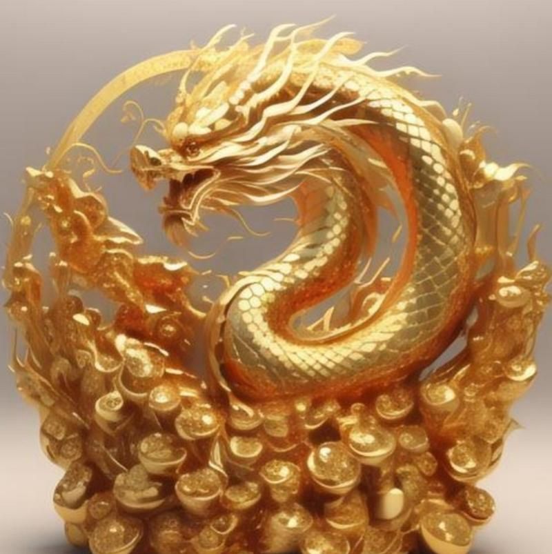 有哪些招財龍圖片是免費可商用的，免費商用的招財龍圖片