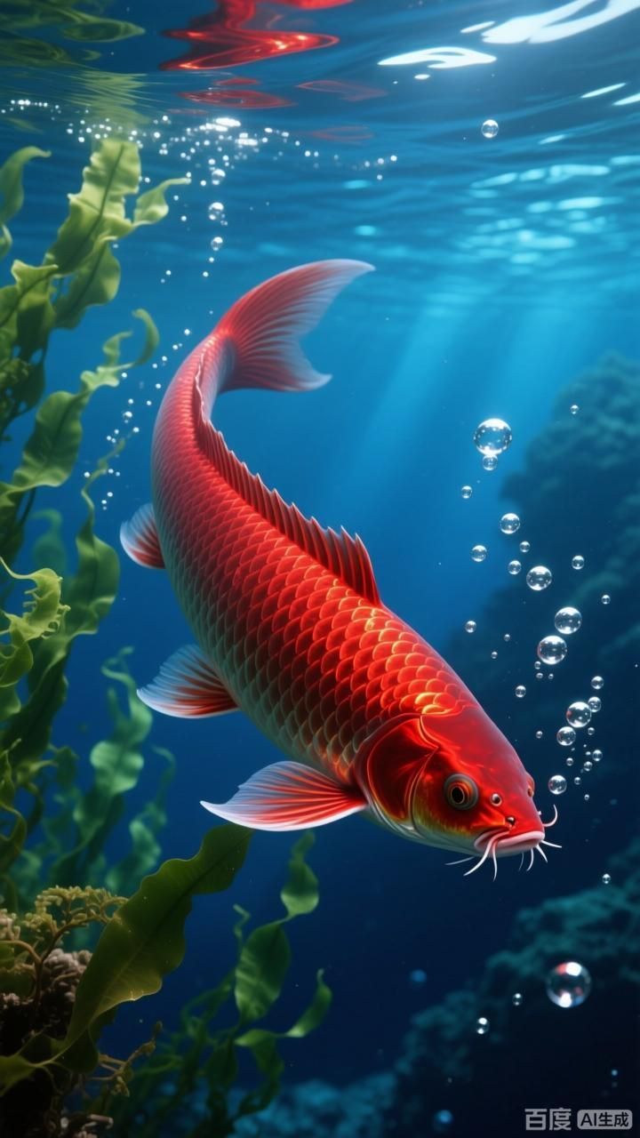 如何設置動態紅龍魚壁紙，動態紅龍魚壁紙如何設置動態紅龍魚壁紙為電腦桌面