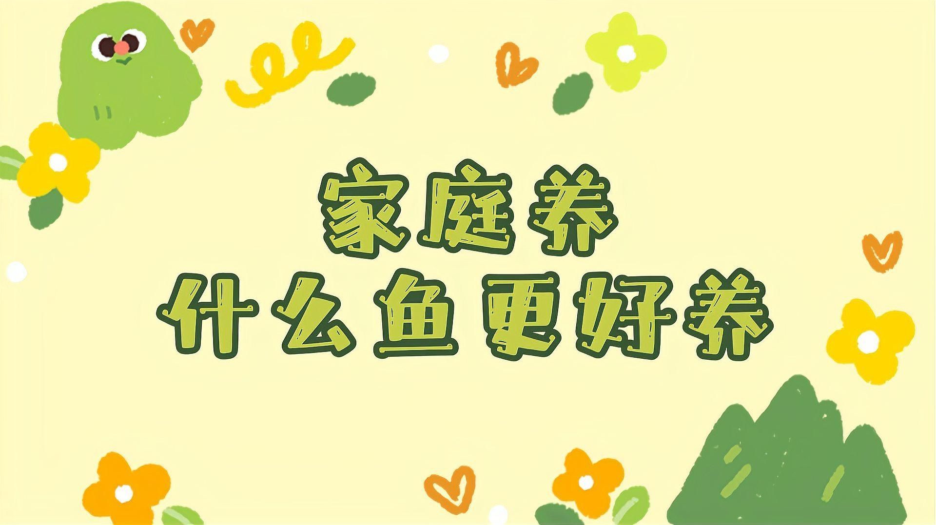 哪些魚(yú)適合家庭飼養(yǎng)，家庭養(yǎng)什么樣的魚(yú)好？