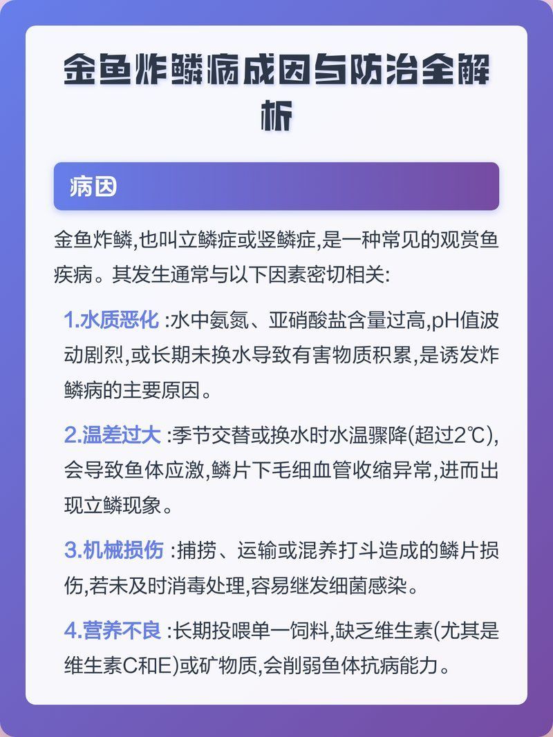 如何預防金魚炸鱗病的發生，arxiv論文助手arxiv論文助手預防金魚炸鱗病