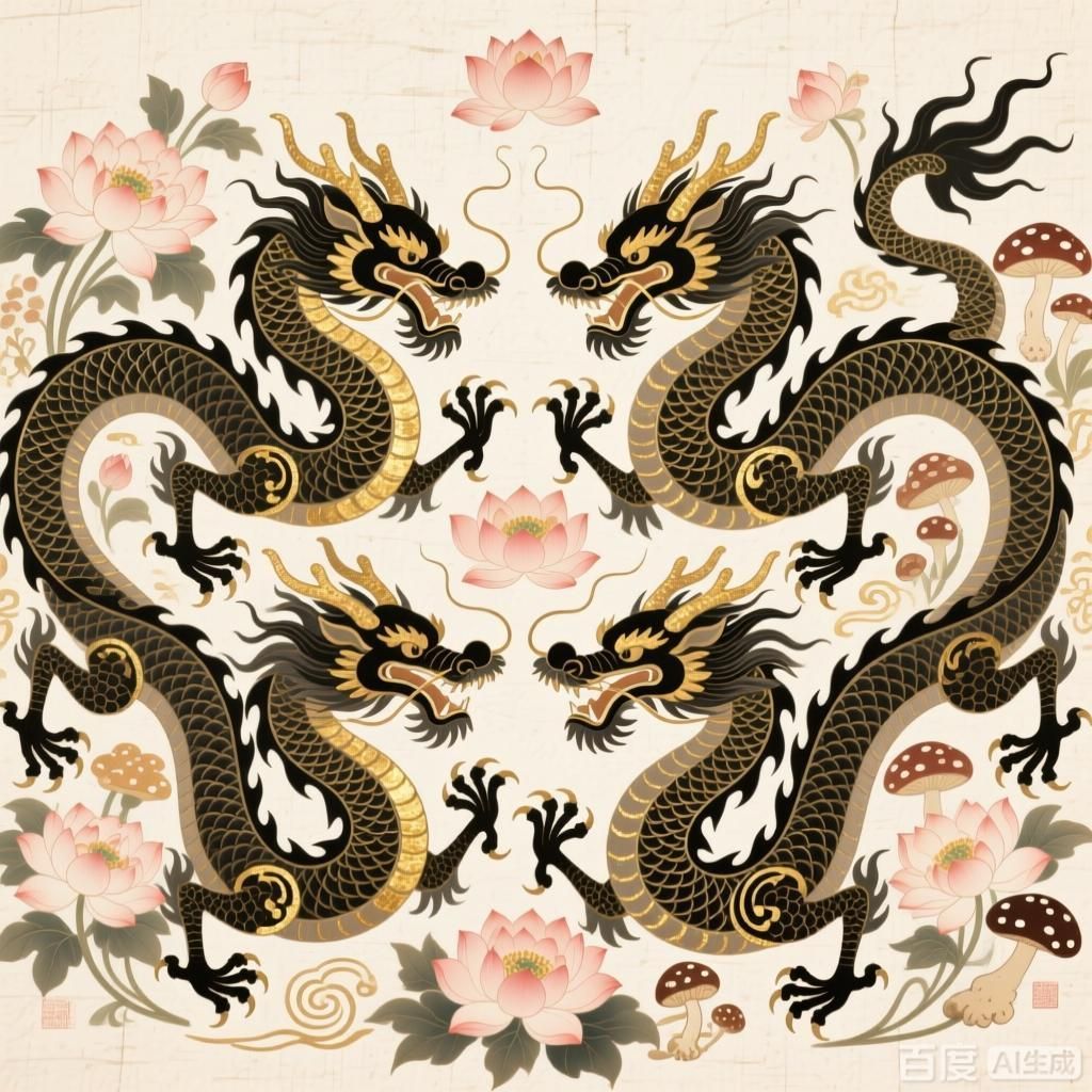 如何結合十大吉祥龍設計圖案，十大吉祥龍設計圖案