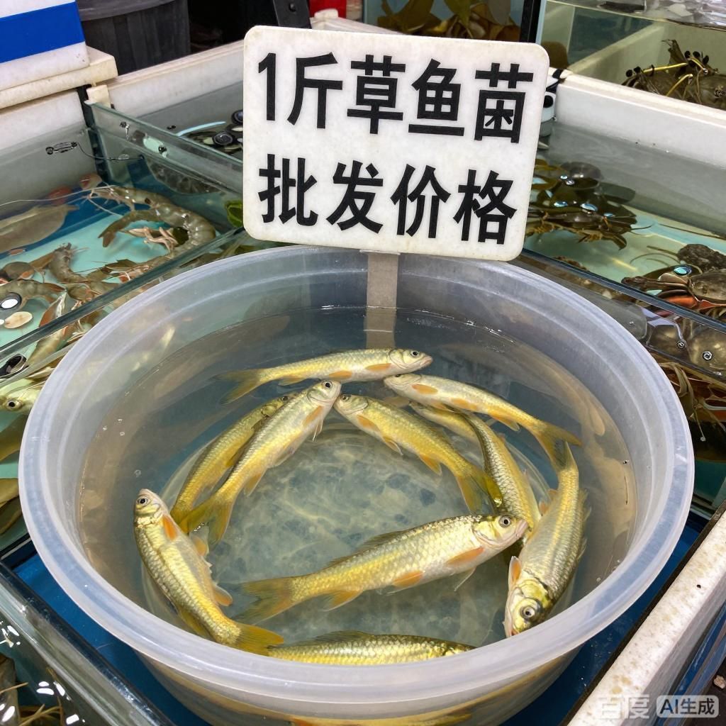 1斤草魚苗批發價格，草魚苗批發價格 1斤草魚苗批發價格，草魚苗批發價格 龍魚百科 第1張